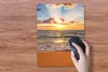 MuchoWow® Mauspad Mousepad Strand - Sonnenuntergang - Meer Produktbild-Vorschau 3