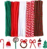 500 Stš¹ck Weihnachten Pfeifenreiniger Chenille Stiele fš¹r Produktbild-Vorschau 1