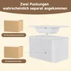Flieks wandhängender Waschtischunterschrank mit Produktbild-Vorschau 11