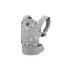 A baby carrier with a feather pattern on a white background. Náhled obrázku produktu