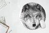MuchoWow® Mauspad Mousepad Wolf mit verschneitem Kopf in Produktbild-Vorschau 5