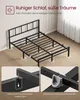 VASAGLE Metallbett 140 x 200 cm, stabiler Bettrahmen mit Produktbild-Vorschau 3