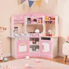 COSTWAY Angolo cucina in legno, cucina per bambini con Anteprima dell’immagine prodotto 2