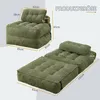 Rozkładana sofa z sztruksu 2 w 1 z regulowanym oparciem, Podgląd zdjęcia produktu 9