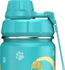 Step By Step Edelstahl Trinkflasche Blau mit Muster 23,5 x Produktbild-Vorschau 4