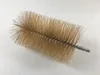 Bürstenkopf 120mm Rohrbürste Stahldraht vermessingt mit M10 Produktbild-Vorschau 1