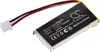 A close-up of a lithium-polymer battery pack with a white connector and wires. Náhled obrázku produktu
