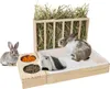 3-in-1 konijnenhooi-voerbak met kattenbak en 2 Productafbeelding-voorbeeld 3
