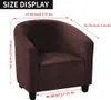 2 kusy Klubové křeslo Slipcover Křeslo Cover Stretch Velvet Náhled obrázku produktu 4