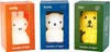 Three product boxes are displayed side-by-side, each containing a small light-up toy. Anteprima dell’immagine prodotto