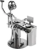 A metal figurine of a DJ at a DJ booth, made from nuts and bolts. Náhľad obrázku produktu