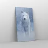 Bild auf Leinwand - Leinwandbild - Einteilig - Weiß Wolf Produktbild-Vorschau 4