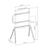 Thomson - S604 Indoor-TV-Ständer aus Metall für Produktbild-Vorschau 6