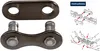 KMC Kette S1 Wide Braun 1/2 x 1/8, 112 Glieder, 8,6 mm, Produktbild-Vorschau 3