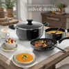 tectake® Küchenstarterset Steingutservice 30-tlg, Topfset Produktbild-Vorschau 7