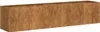 Fioriera Arrugginita 200x40x40 cm in Acciaio Corten Anteprima dell’immagine prodotto 1