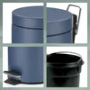 KELA Corbeille à cosmétiques MONACO métal bleu 3l KL-24292 Voir les images du produit 12