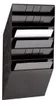 DURABLE Prospektspender FLEXIBOXX 6 A4 quer 6 St., schwarz Produktbild-Vorschau 2