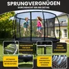 Zero Gravity Trampolin Ø 427 cm inkl. Leiter & 4 Bodenanker Produktbild-Vorschau 5