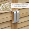 Outsunny Armoire de jardin abri jardin remise pour outils Voir les images du produit 7
