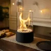 Stojící krb na bioethanol 28×16×16 cm práškově lakovaná Náhled obrázku produktu 5