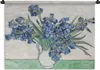 MuchoWow® Wandteppich Wandbehang Vase mit Schwertlilien - Produktbild-Vorschau 1
