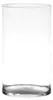 Blumenvase Neville - klar transparent - Glas - 16 x 30 cm - Produktbild-Vorschau 1