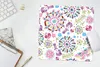 MuchoWow® Mauspad Mousepad Regenbogen - Blumen - Produktbild-Vorschau 6