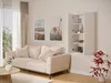 Bílá závěsná skříňka 120 × 60 × 34 cm, 2 dvířka, vysoký Náhled obrázku produktu 1