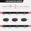 GORILLA SPORTS® Hantelbank - mit Ablage, 40kg Set, 170cm Produktbild-Vorschau 8