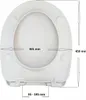 Ramm Toilettensitz kompatibel mit Geberit Allia Paris Slim, Produktbild-Vorschau 4