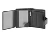 Geldbörse Herren RFID Hochformat Echtleder Schwarz – RFID Produktbild-Vorschau 6