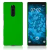 PhoneNatic Case kompatibel mit Sony Xperia 1 - Hülle grün Produktbild-Vorschau 1