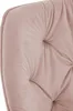 CLP 2er Set Stuhl Tanna Samt mit Armlehnen pink Produktbild-Vorschau 5