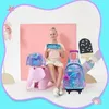 Schulranzen Trolley Mädchen Blau Lila Meerjungfrauen mit Produktbild-Vorschau 5