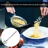 Spaghettilöffel,Pastalöffel,Edelstahl,aufhängbarer,spülmasch Produktbild-Vorschau 3