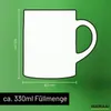 Huuraa Glitzertasse Kurwa Polnisch 330ml Blau Keramik Produktbild-Vorschau 6