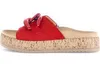 Gabor Plateau Pantoletten Damen 31393931363932 Rot 38 EU Produktbild-Vorschau 6