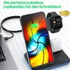 Kabelloses Ladegerät, 15 W Schnellladegeräte 3 in 1 Produktbild-Vorschau 7
