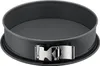 A round springform cake pan with a removable side and a clamp closure. Anteprima dell’immagine prodotto