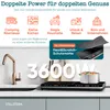 Doppel-Induktions-Kochfeld, -Kochplatte 3600W, 18 Stufen, Produktbild-Vorschau 3