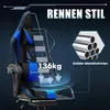 Herní židle COLAMY – ergonomická počítačová židle s opěrkou Náhled obrázku produktu 3