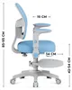 MARK ADLER Junior 5.0 Blue swivel chair Anteprima dell’immagine prodotto 5