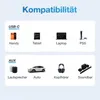 Qost – USB-C auf Aux Kabel – Schwarz – 1 Meter – Produktbild-Vorschau 4