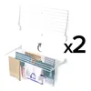 2x Foxydry Fold - skladací hliníkový nástenný kôň na Náhľad obrázku produktu 1