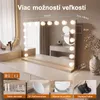 ZMH hollywoodske kozmetické zrkadlo LED 60X80CM Bluetooth Náhľad obrázku produktu 6