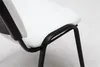 Chaise visiteur Ken similicuir blanc Voir les images du produit 12