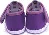 Toma Baby Krabbel Schuhe mit Klettverschluss Lila 11cm EU18 Produktbild-Vorschau 3