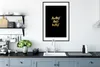 MuchoWow® Gerahmtes Poster Zitate - Gold - Schwarz 60x90 cm Produktbild-Vorschau 4