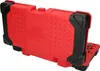 A red and black tool case with a diamond plate texture. Náhled obrázku produktu